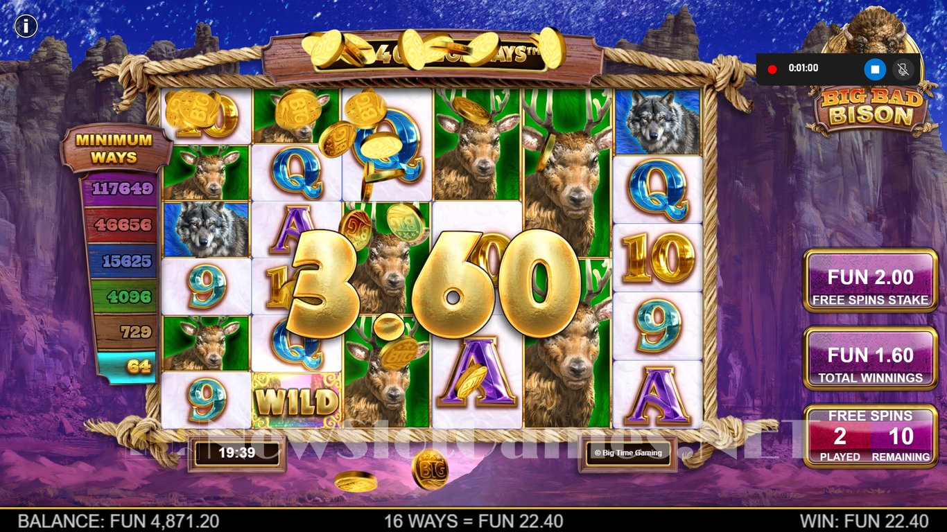 Big Bad Bison Slot Slot Image in Demo - pic. 10