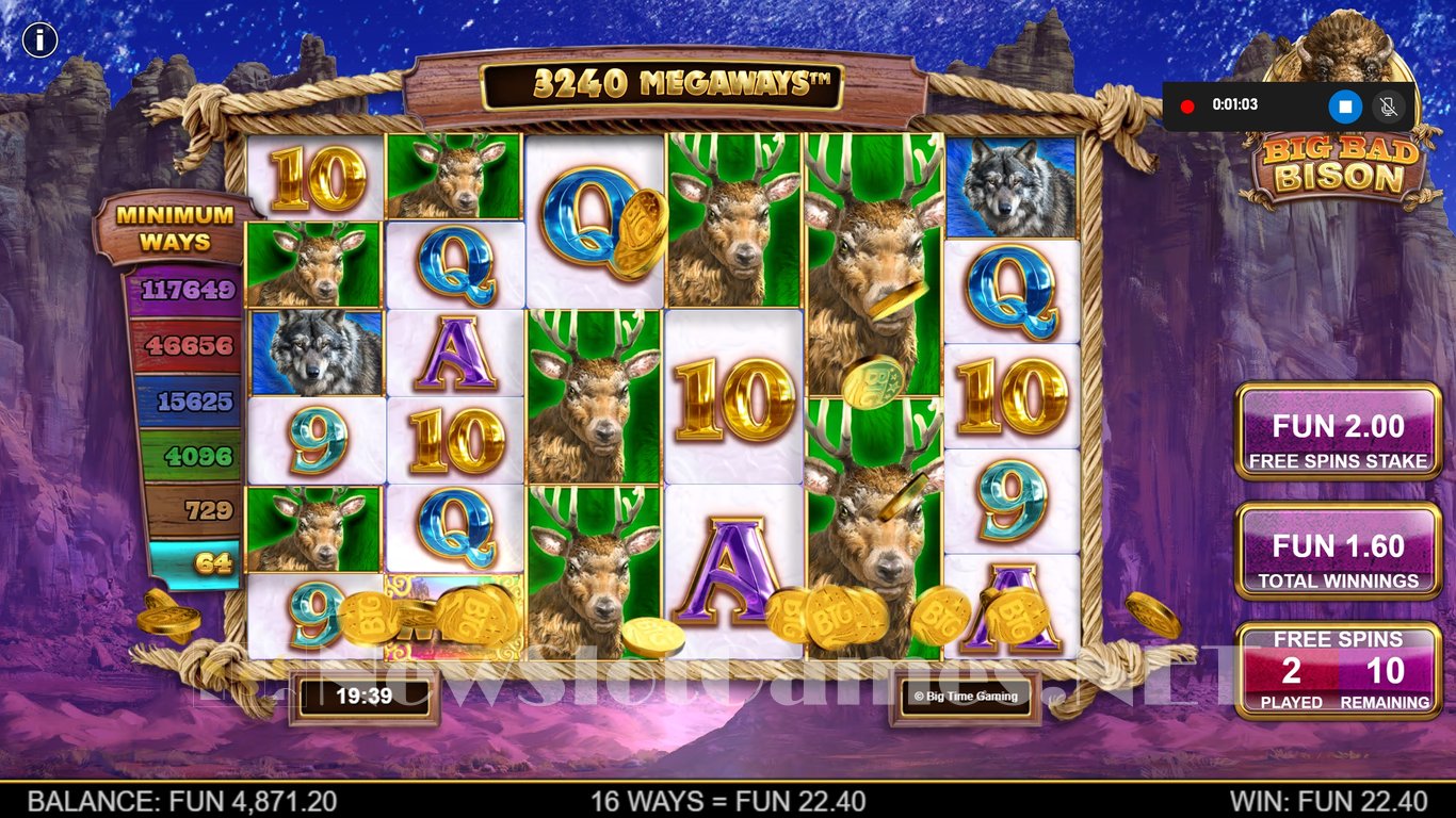 Big Bad Bison Slot Slot Image in Demo - pic. 11