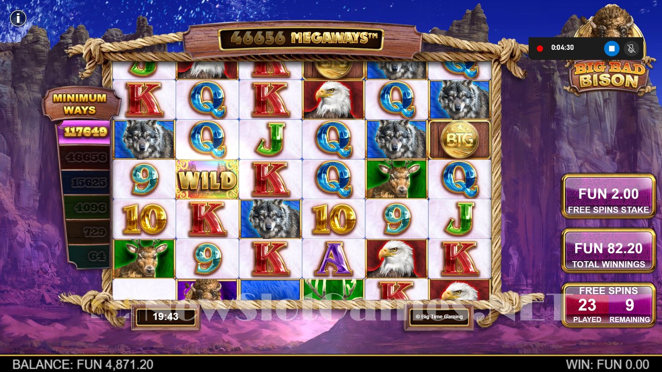 Big Bad Bison Slot Slot Image in Demo - pic. 13