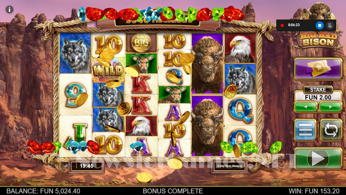 Big Bad Bison Slot Slot Image in Demo - pic. 14
