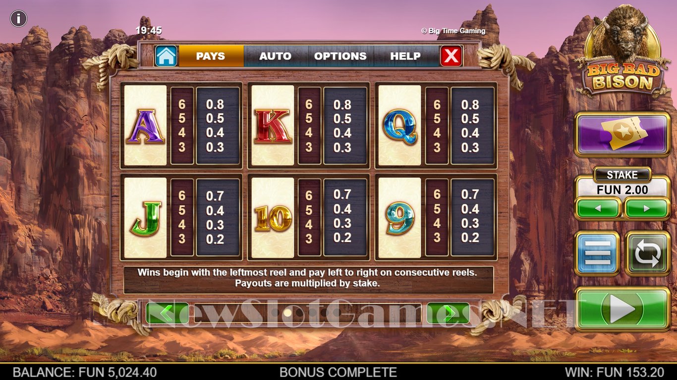 Big Bad Bison Slot Slot Image in Demo - pic. 16