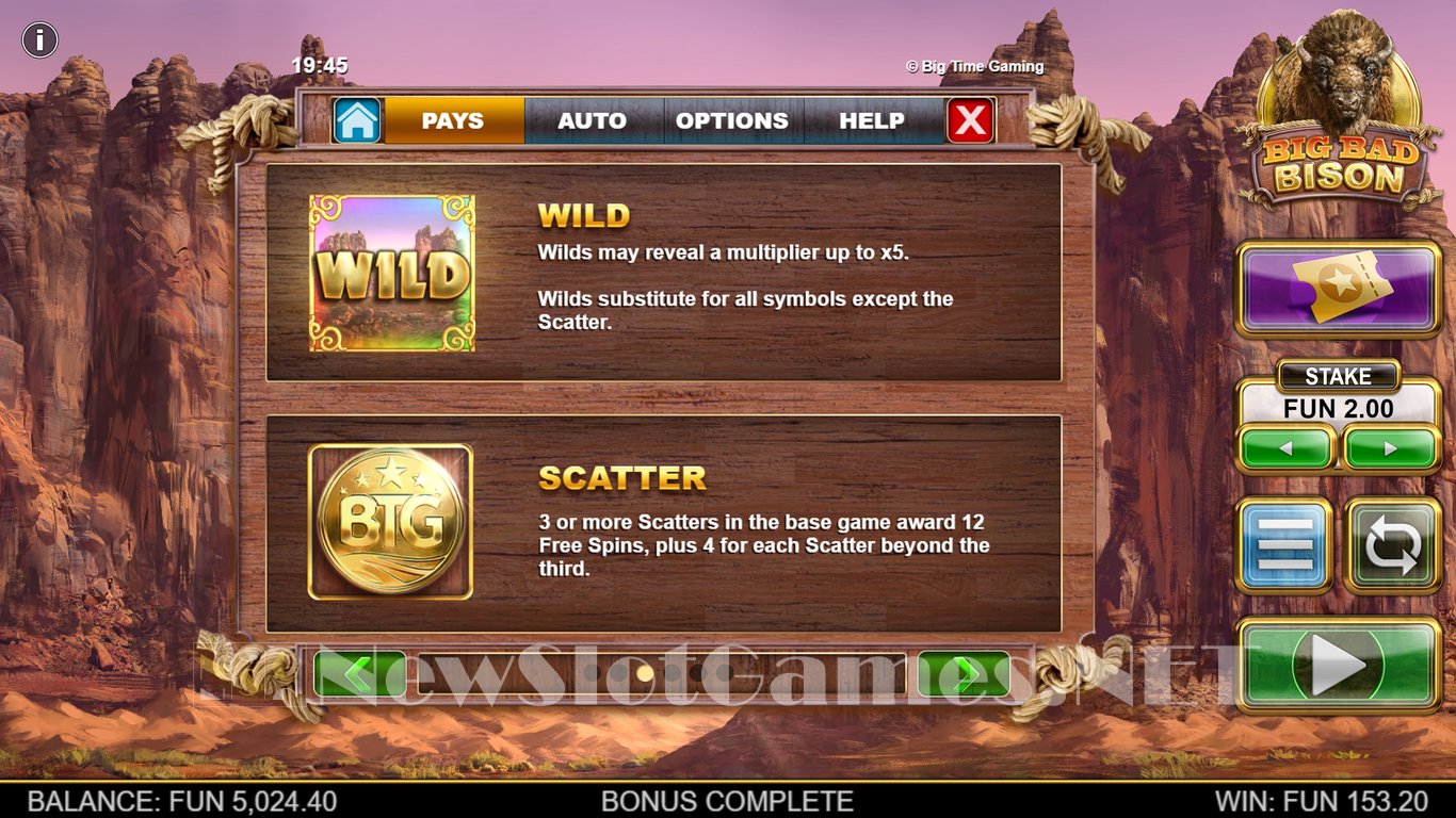 Big Bad Bison Slot Slot Image in Demo - pic. 17