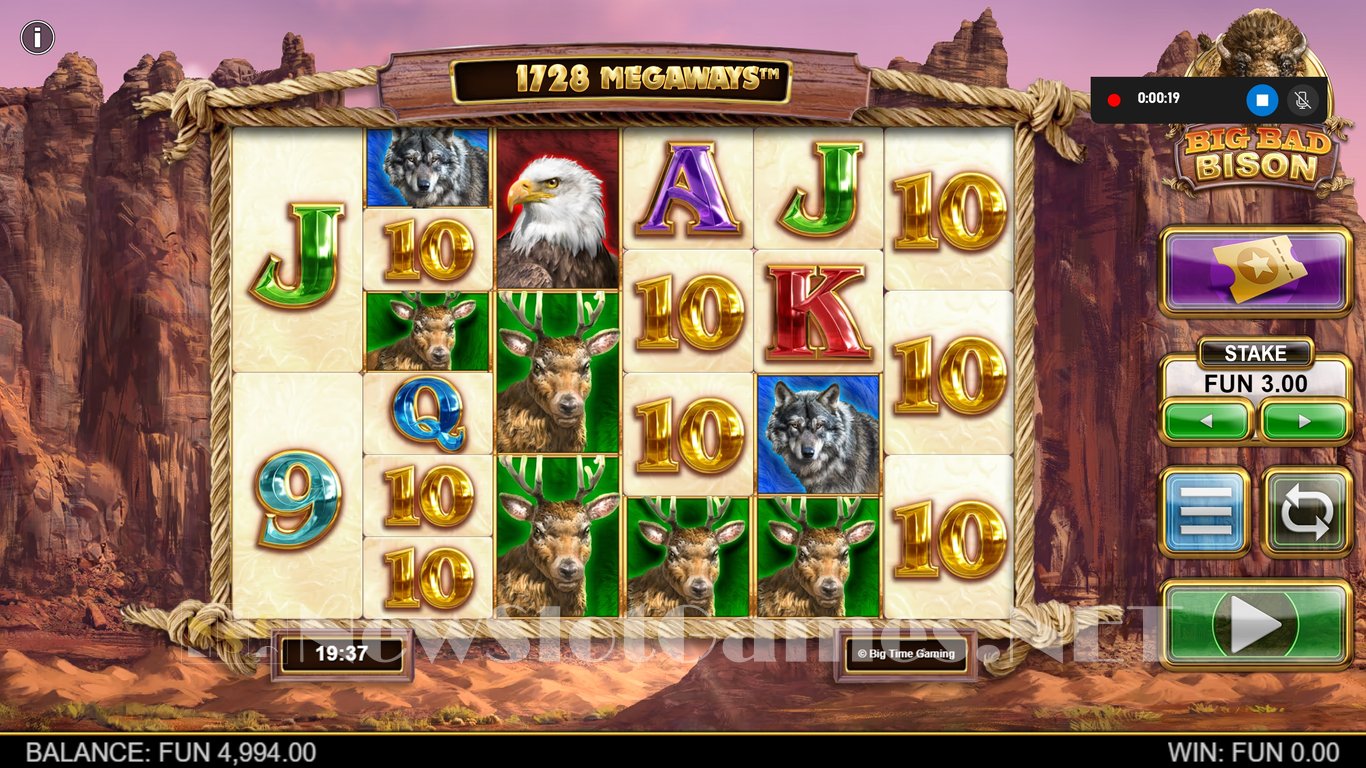 Big Bad Bison Slot Slot Image in Demo - pic. 2