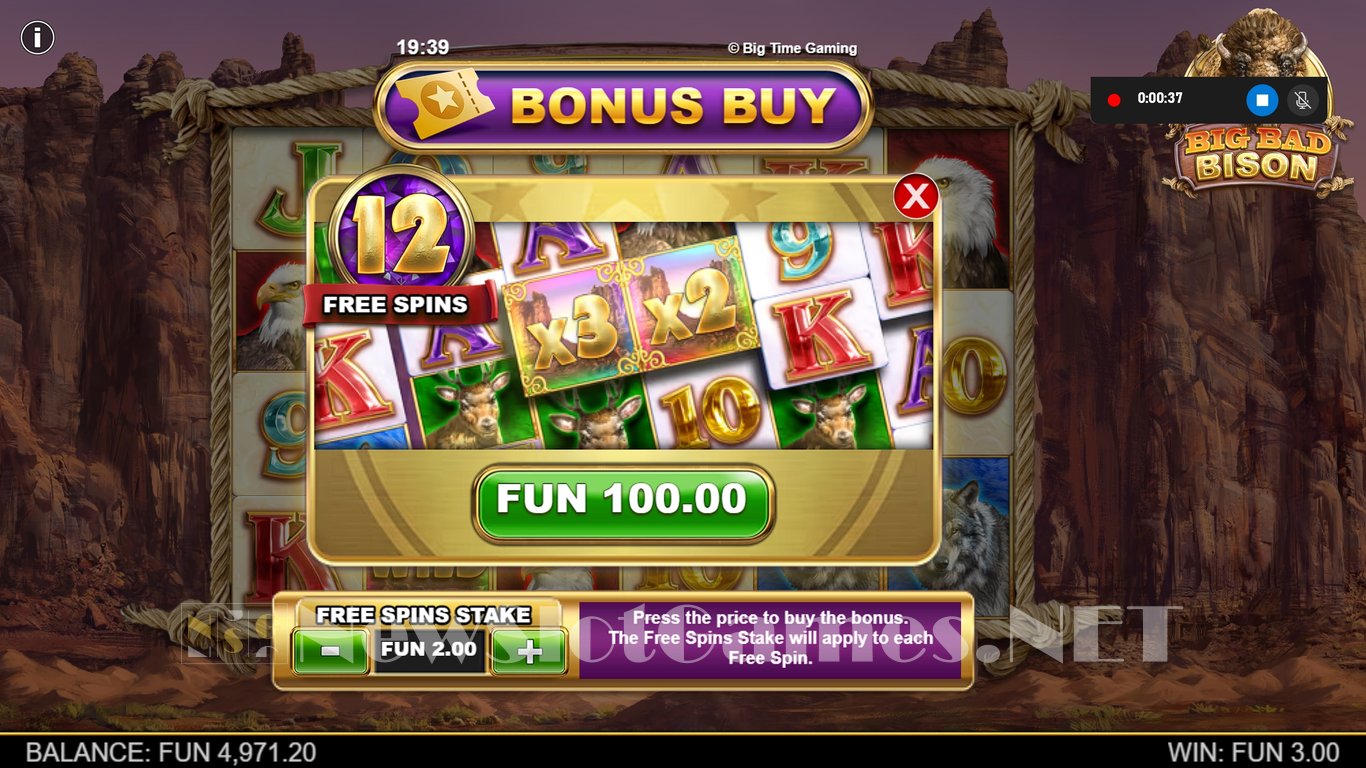 Big Bad Bison Slot Slot Image in Demo - pic. 6