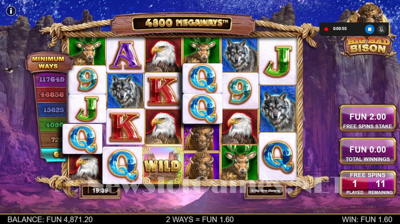 Big Bad Bison Slot Slot Image in Demo - pic. 9