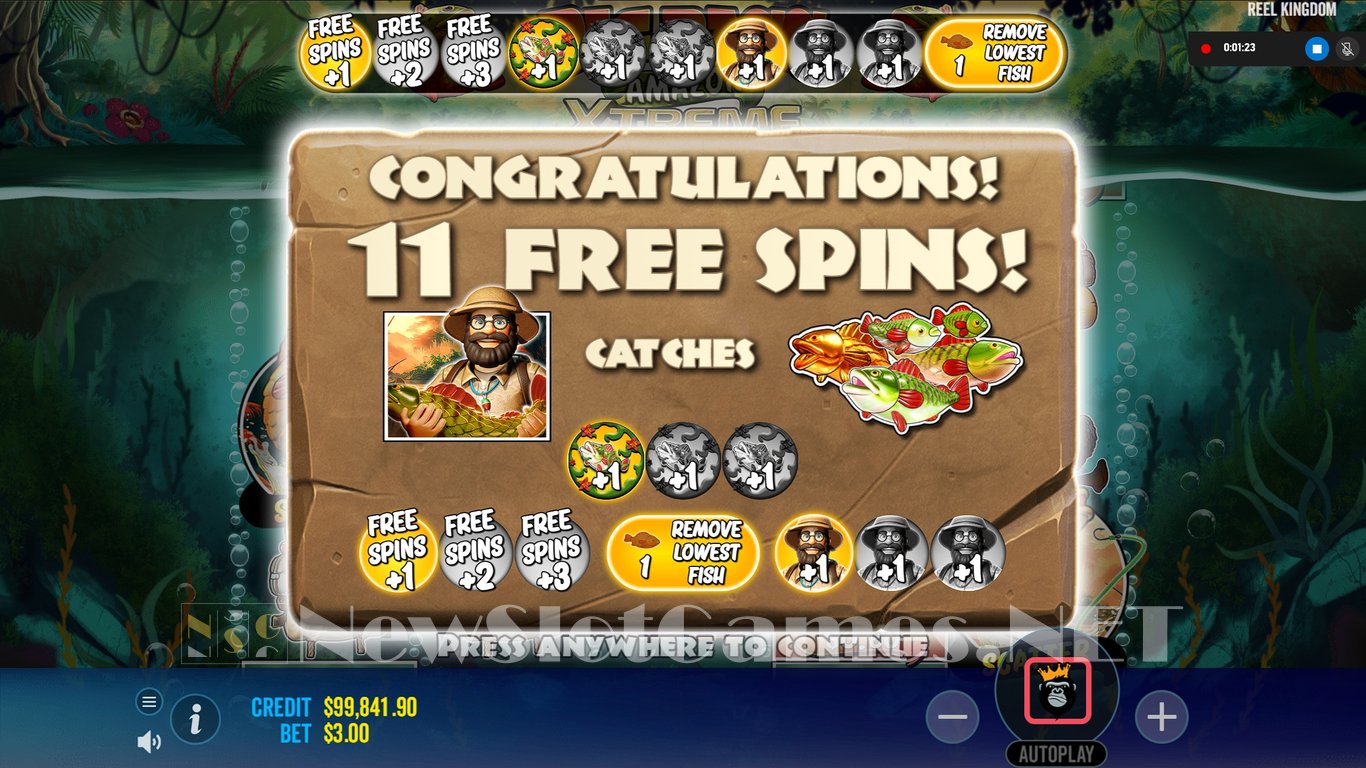 Big Bass Amazon Xtreme Slot Slot Image in Demo - pic. 11