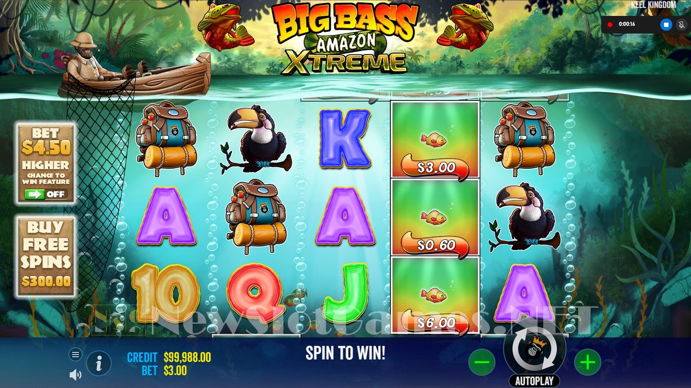 Big Bass Amazon Xtreme Slot Slot Image in Demo - pic. 3