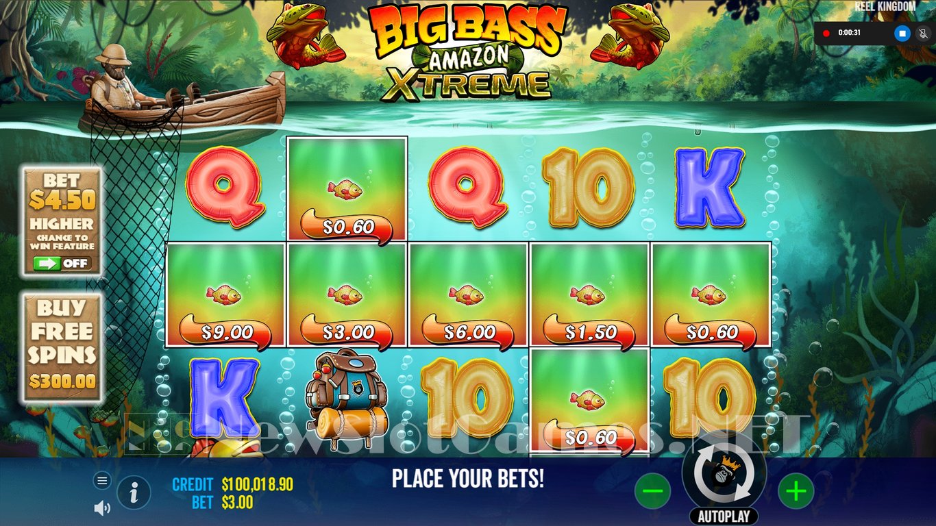 Big Bass Amazon Xtreme Slot Slot Image in Demo - pic. 5