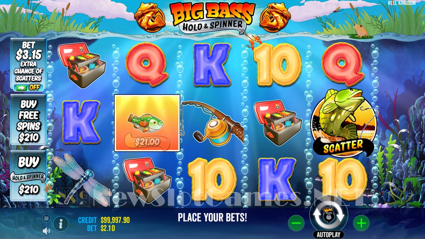 Big Bass Bonanza Hold & Spinner Slot Slot Image in Demo - pic. 2