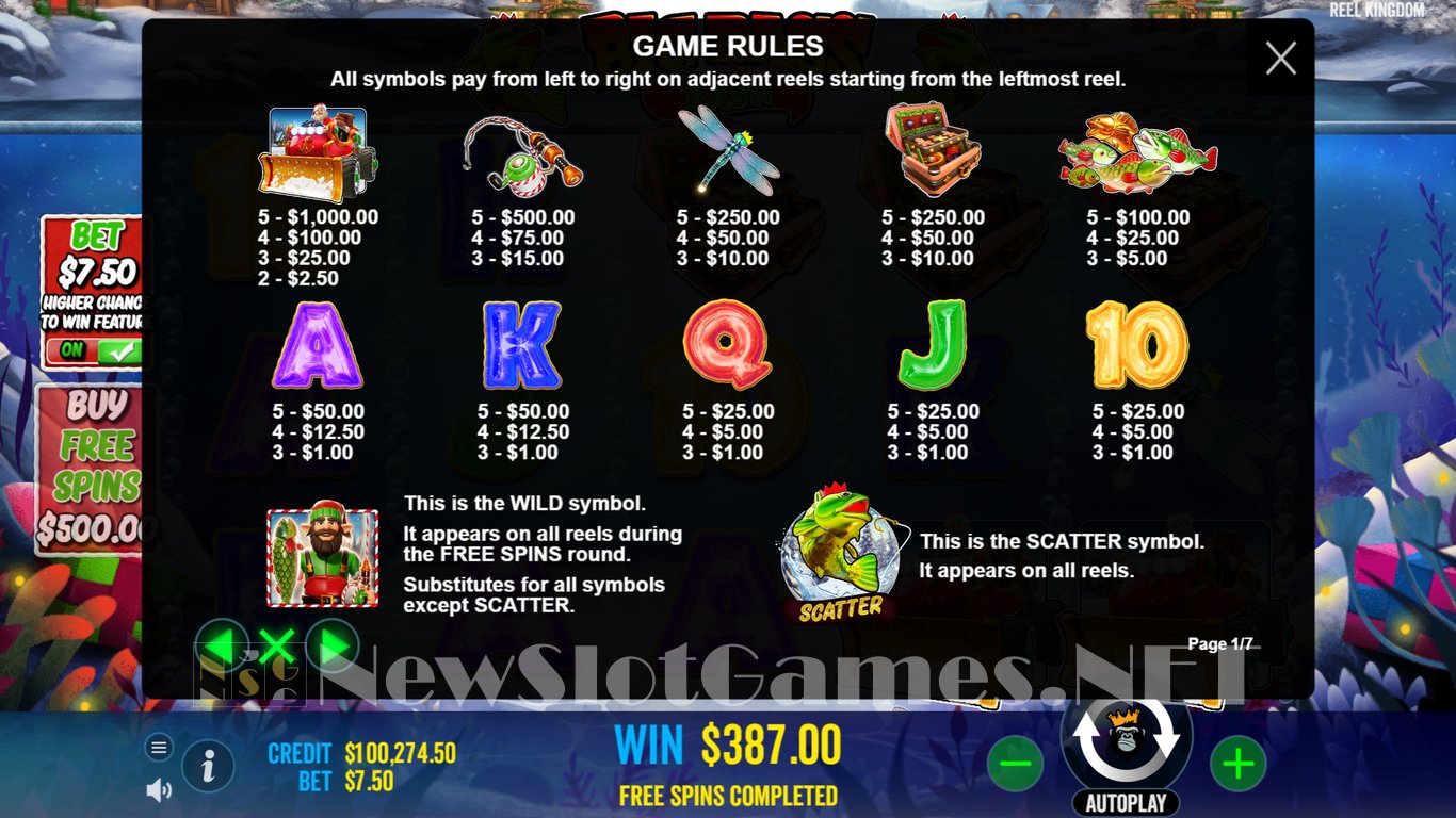 Big Bass Christmas Bash Slot Slot Image in Demo - pic. 12