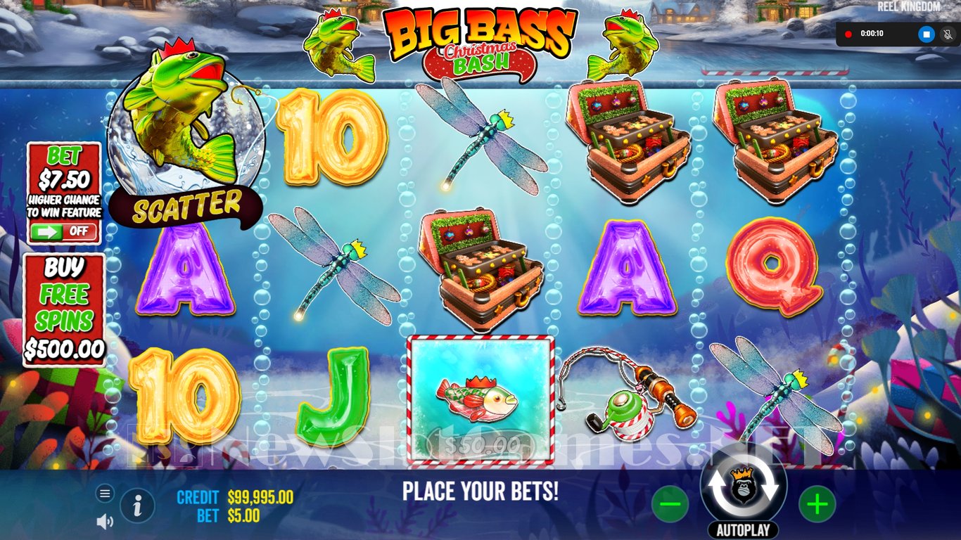 Big Bass Christmas Bash Slot Slot Image in Demo - pic. 2
