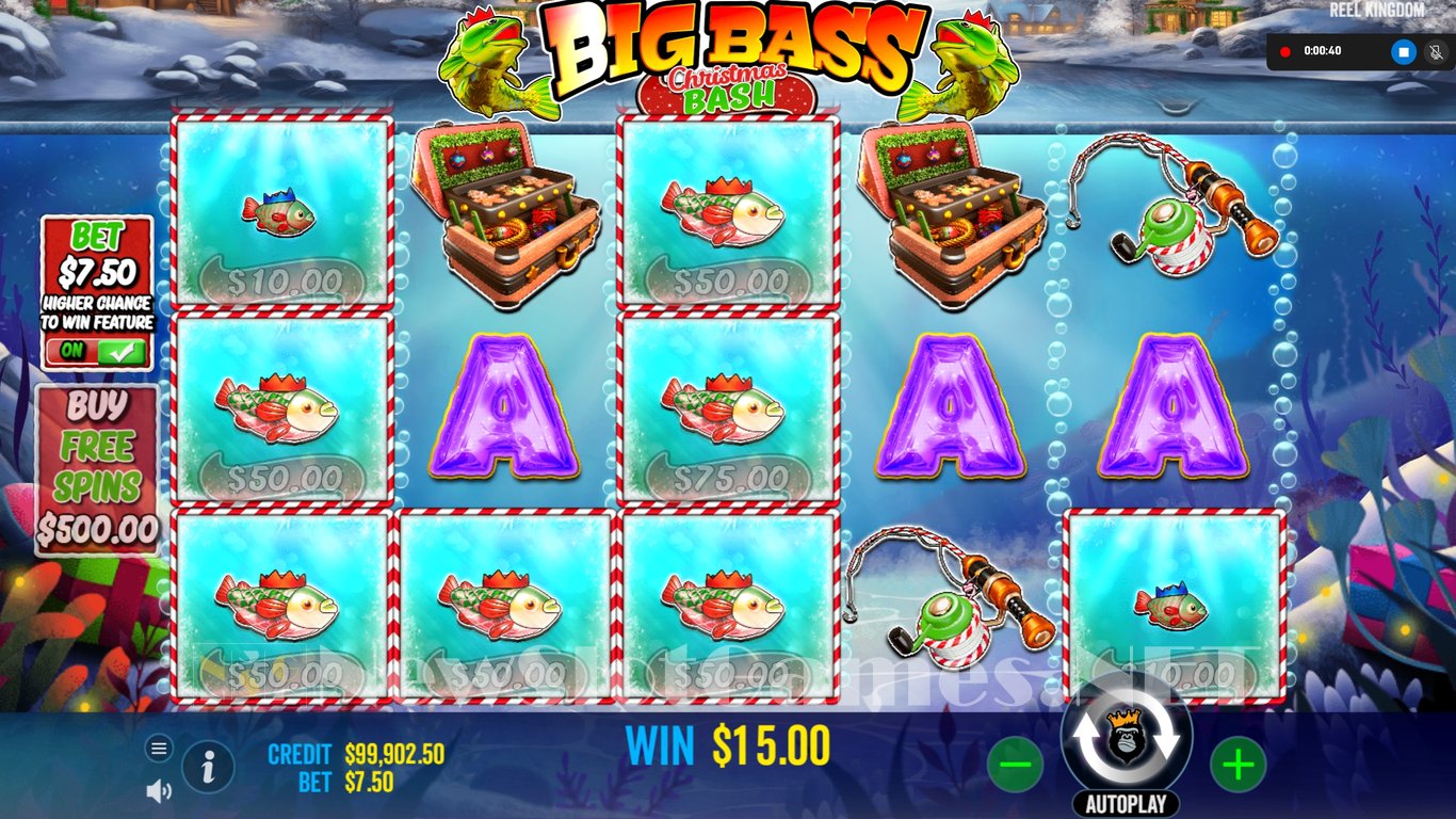 Big Bass Christmas Bash Slot Slot Image in Demo - pic. 4