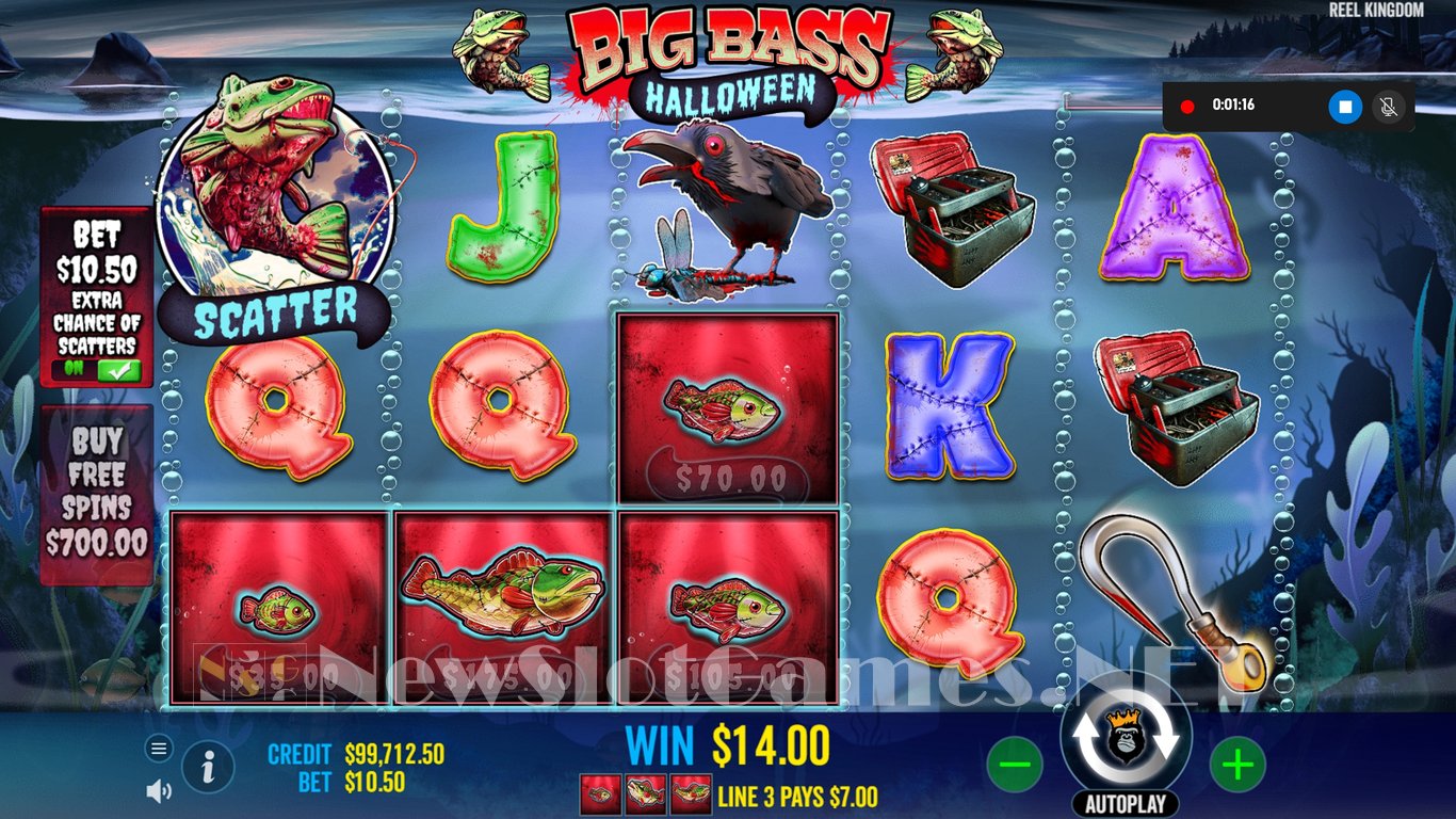 Big Bass Halloween Slot Slot Image in Demo - pic. 6