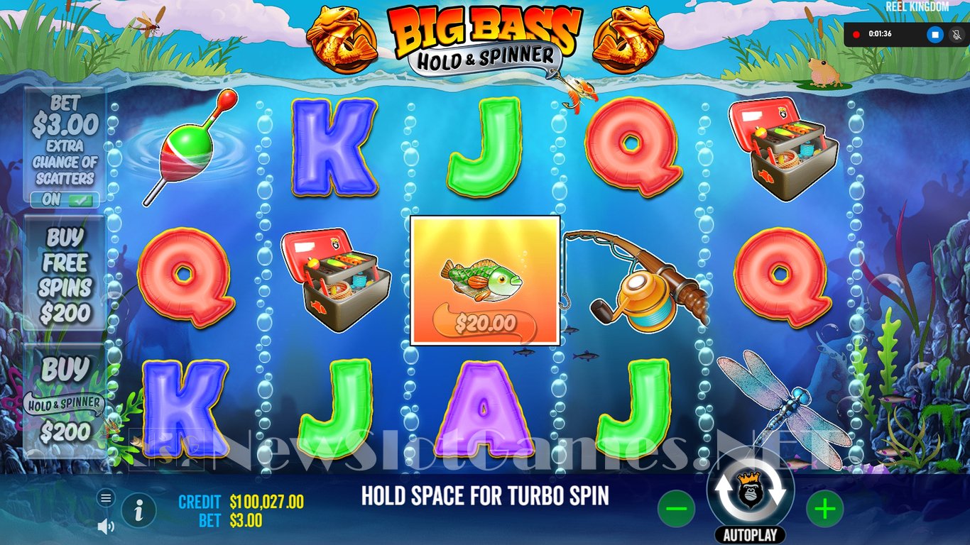 Big Bass Hold & Spinner Megaways Slot Slot Image in Demo - pic. 11