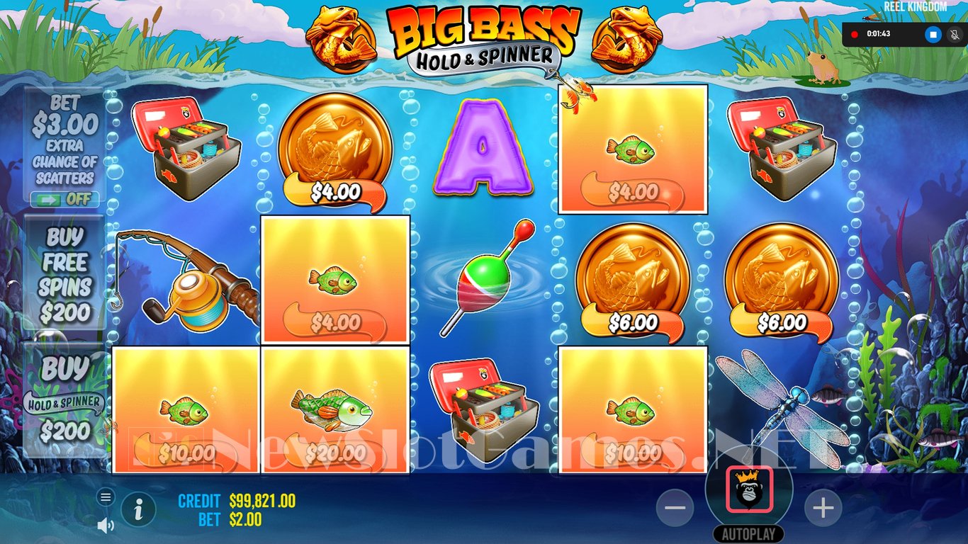 Big Bass Hold & Spinner Megaways Slot Slot Image in Demo - pic. 13
