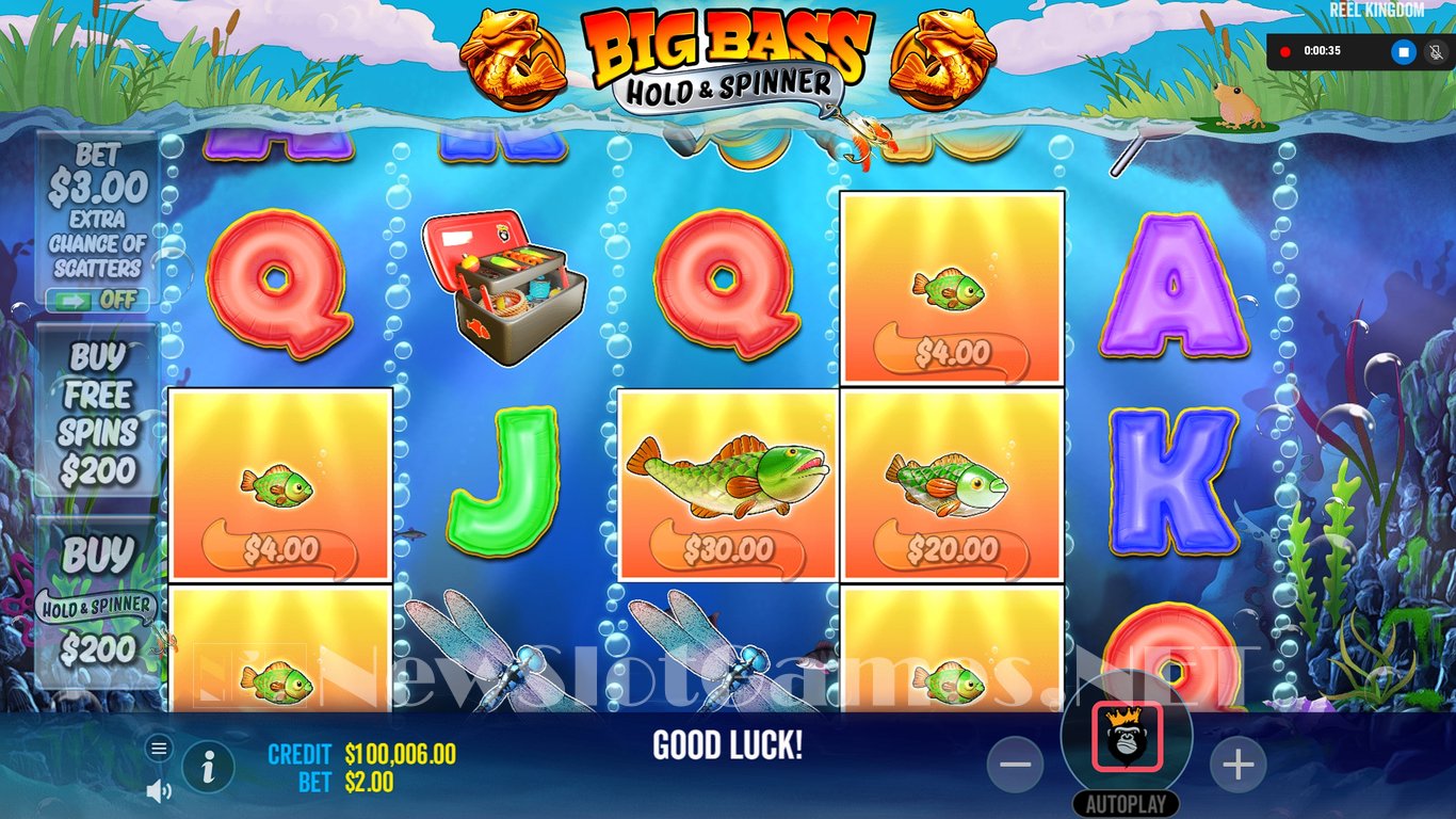 Big Bass Hold & Spinner Megaways Slot Slot Image in Demo - pic. 4