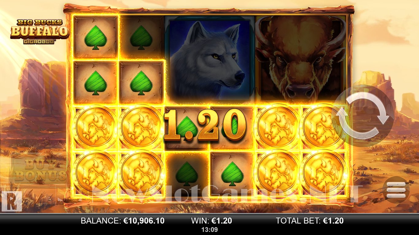 Big Bucks Buffalo GigaBlox Slot Slot Image in Demo - pic. 10