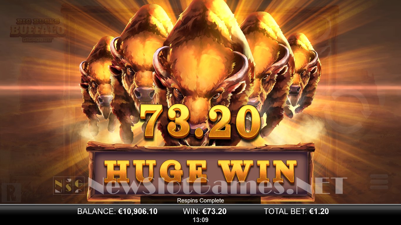 Big Bucks Buffalo GigaBlox Slot Slot Image in Demo - pic. 13