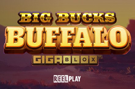 Big Bucks Buffalo GigaBlox Slot Logo