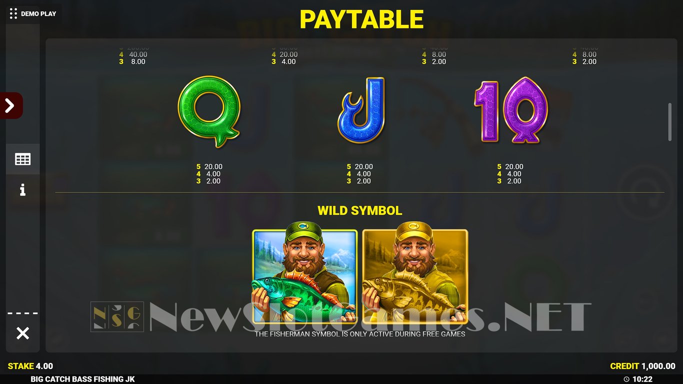 Big Catch Bass Fishing Jackpot King Slot Slot Image in Demo - pic. 14