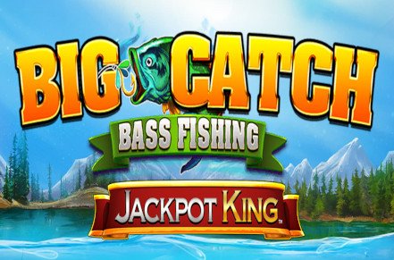 Big Catch Bass Fishing Jackpot King Slot Logo