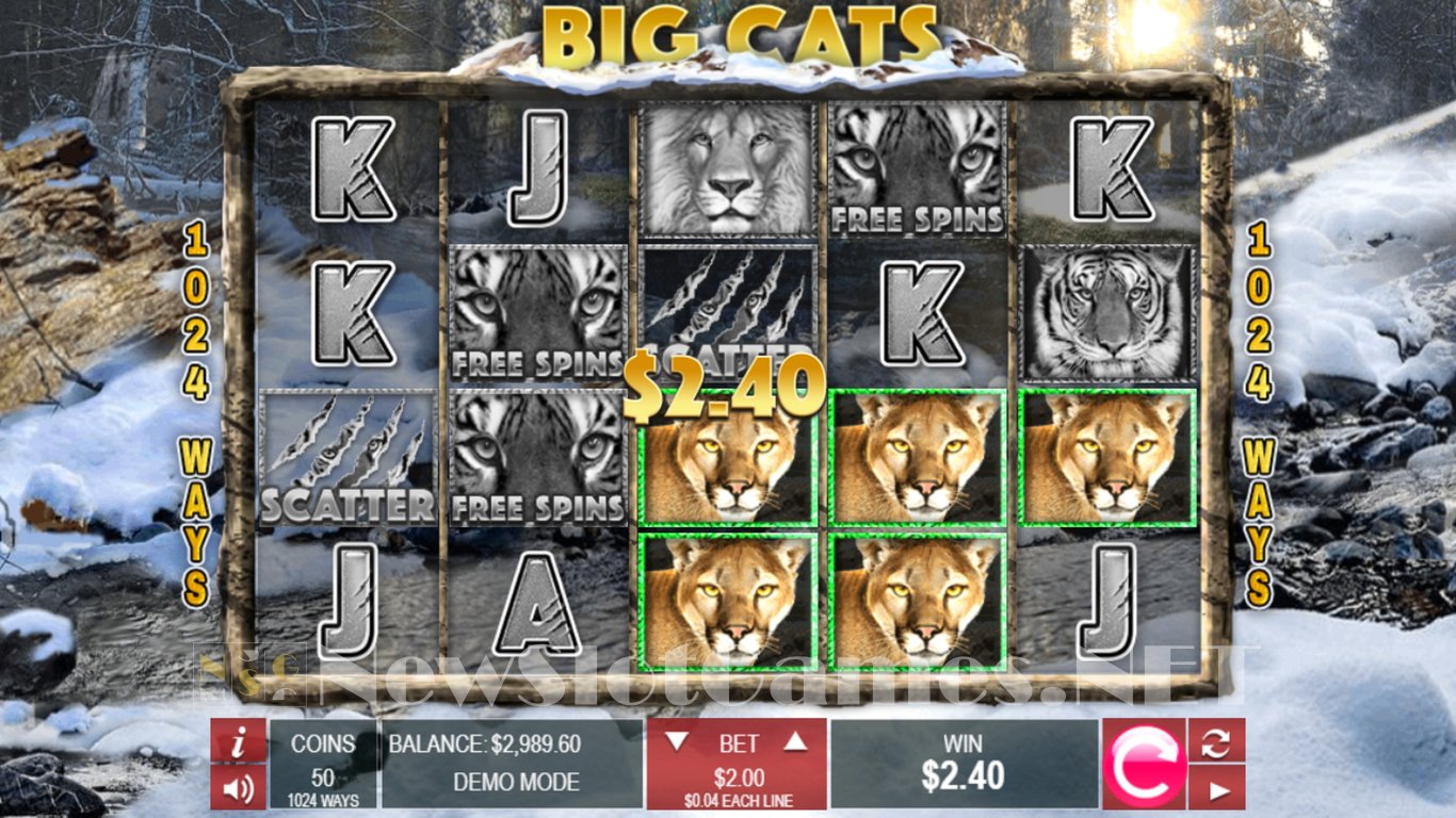Big Cats Slot Slot Image in Demo - pic. 3