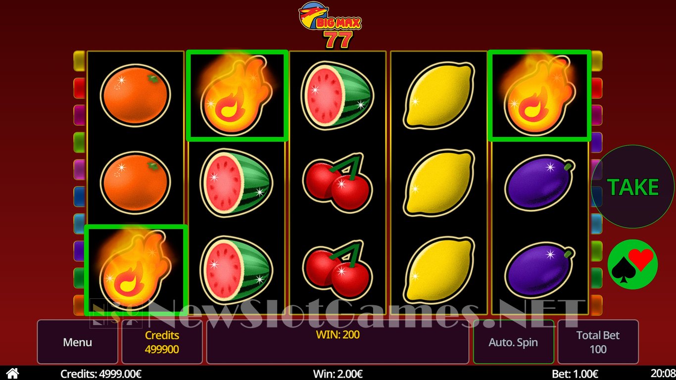 Big Max 77 Slot Demo Image
