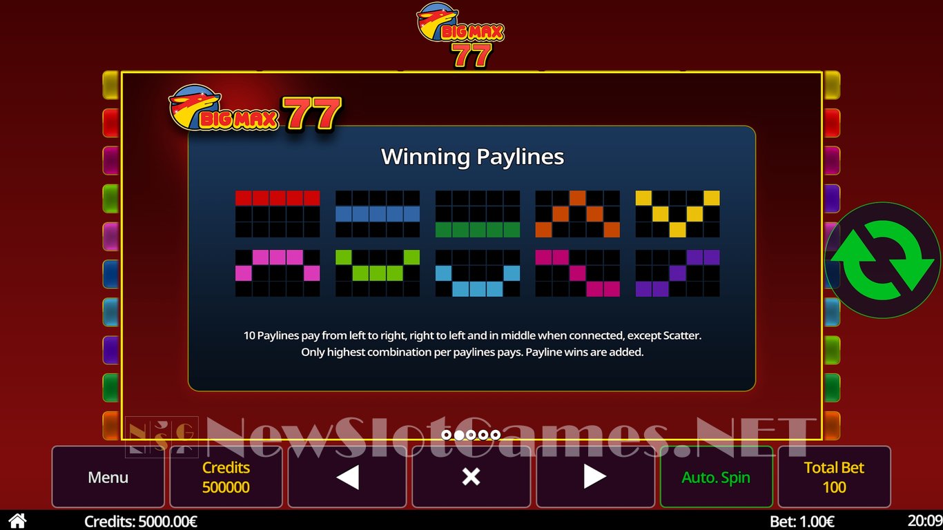 Big Max 77 Slot Slot Image in Demo - pic. 4