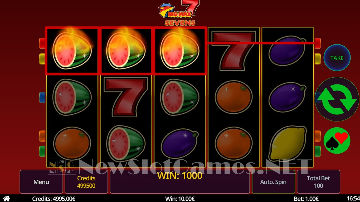 Big Max Sevens Slot Slot Image in Demo - pic. 4
