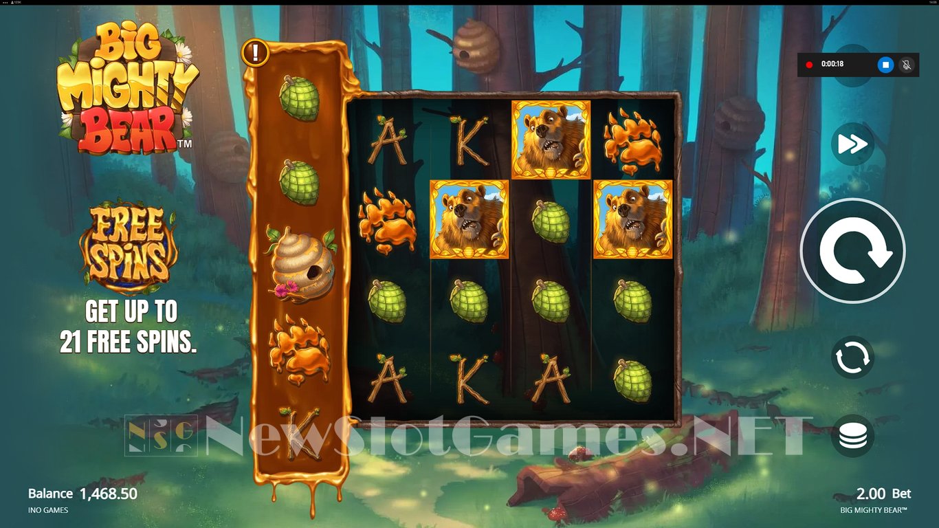 Big Mighty Bear Slot Slot Image in Demo - pic. 3