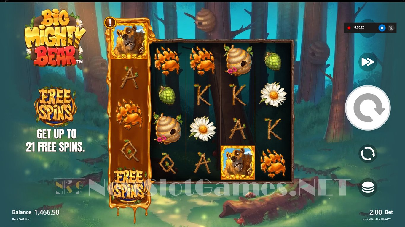 Big Mighty Bear Slot Slot Image in Demo - pic. 4