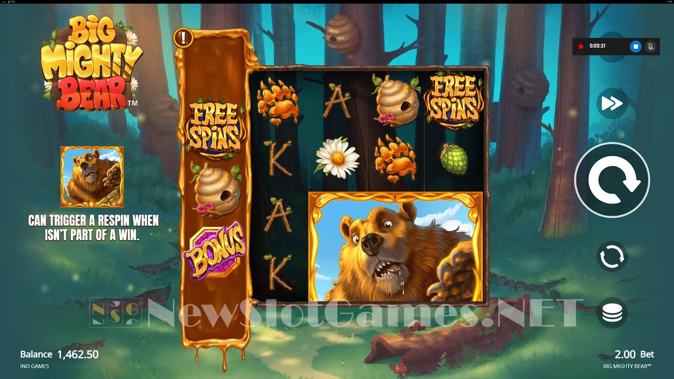 Big Mighty Bear Slot Slot Image in Demo - pic. 5