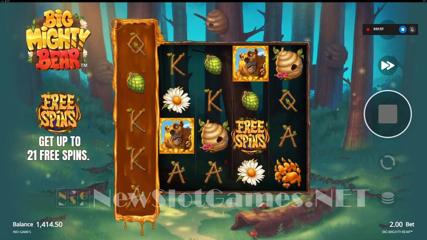 Big Mighty Bear Slot Slot Image in Demo - pic. 8