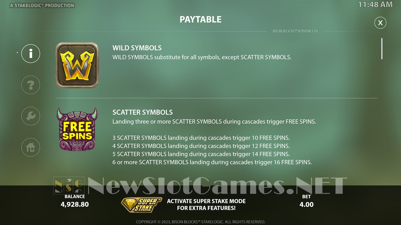 Bison Blocks Slot Slot Image in Demo - pic. 18