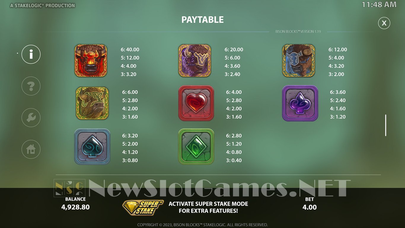 Bison Blocks Slot Slot Image in Demo - pic. 20