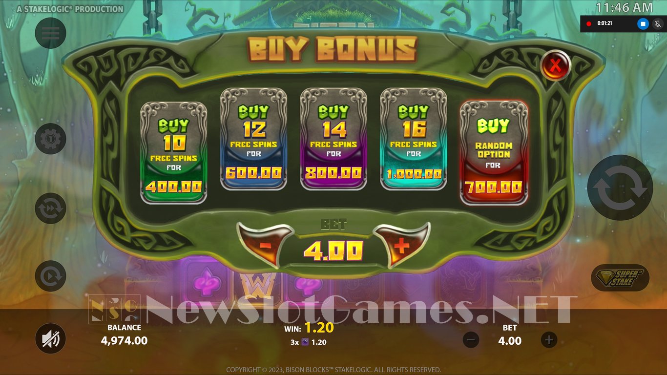 Bison Blocks Slot Slot Image in Demo - pic. 6