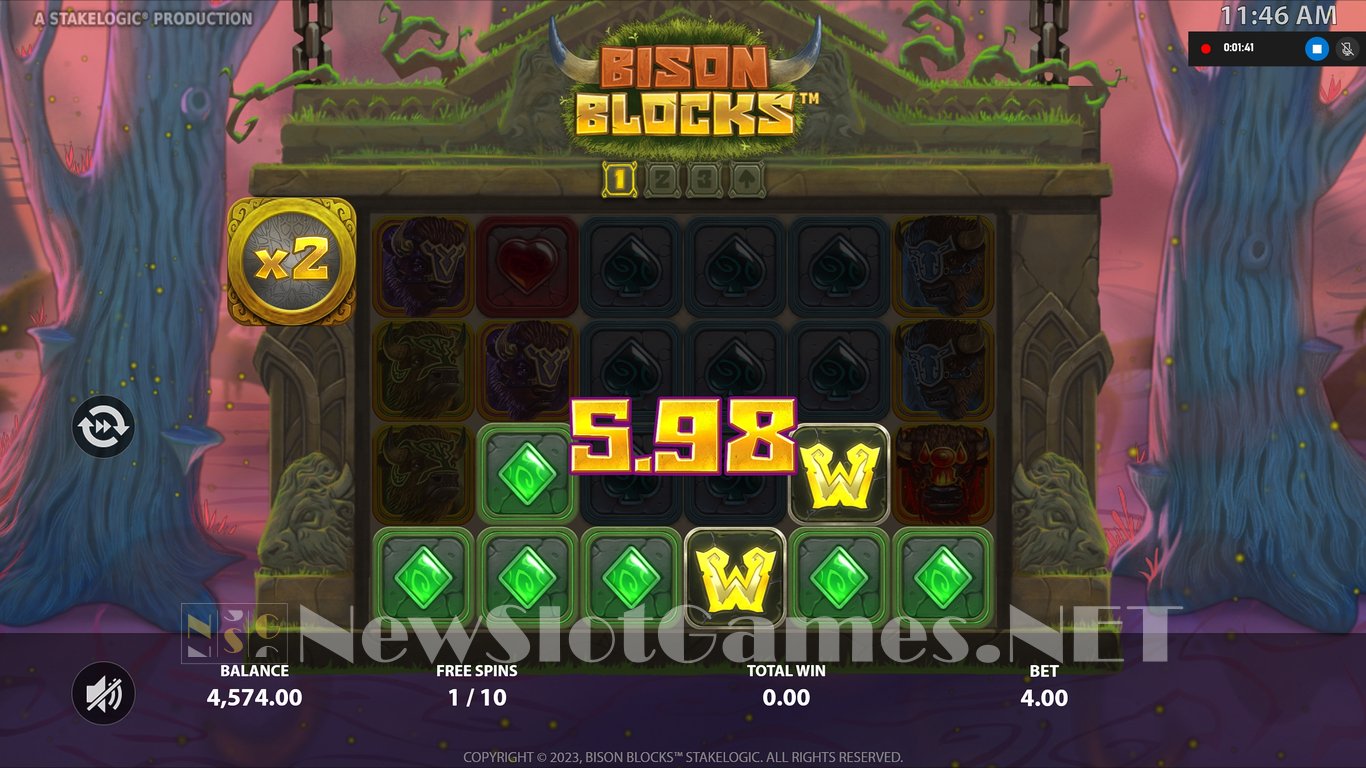 Bison Blocks Slot Slot Image in Demo - pic. 9