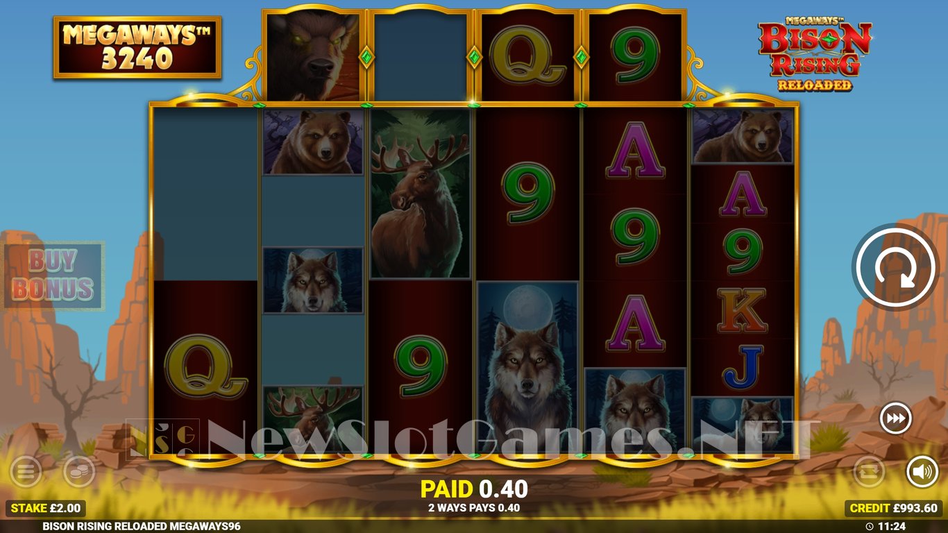 Bison Rising Megaways Reloaded Slot Slot Image in Demo - pic. 4
