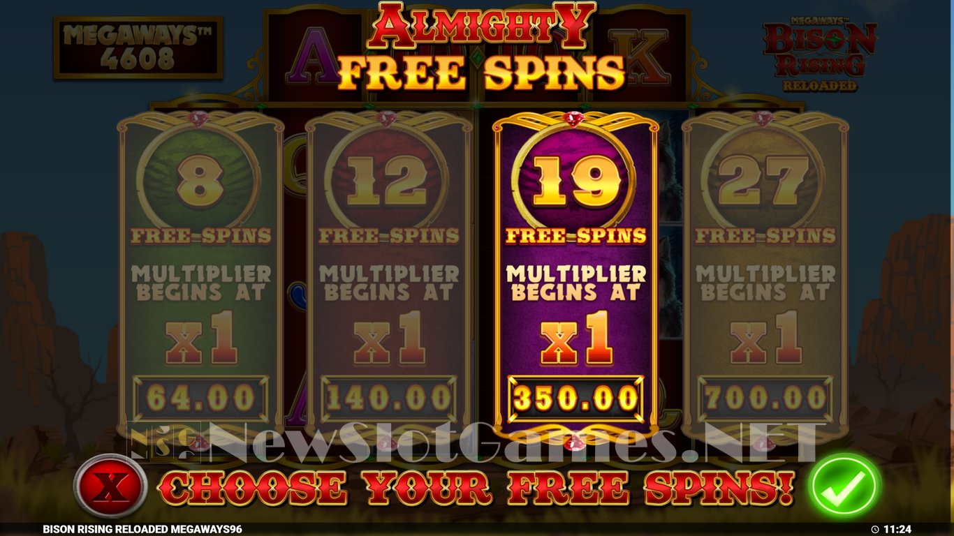 Bison Rising Megaways Reloaded Slot Slot Image in Demo - pic. 5