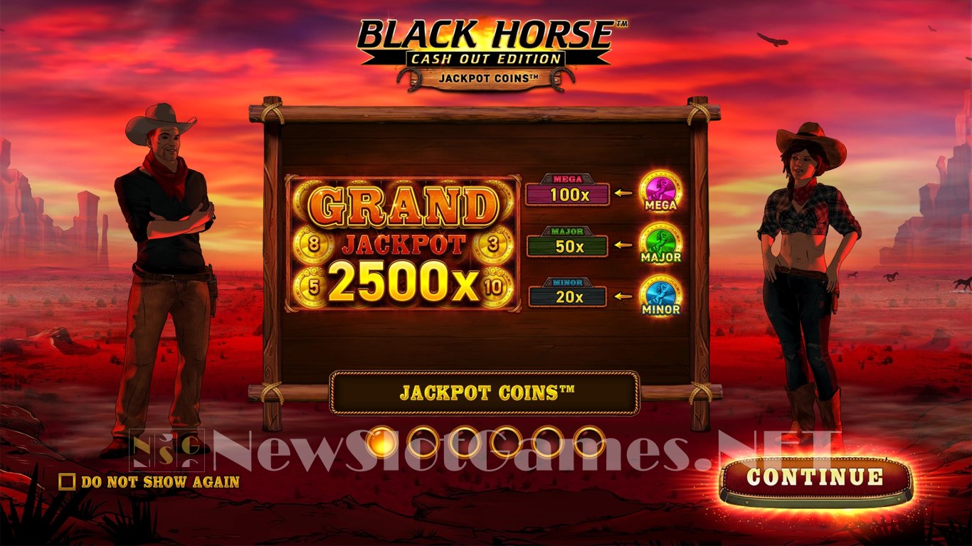 Black Horse™ Cash Out Edition Slot Demo Image