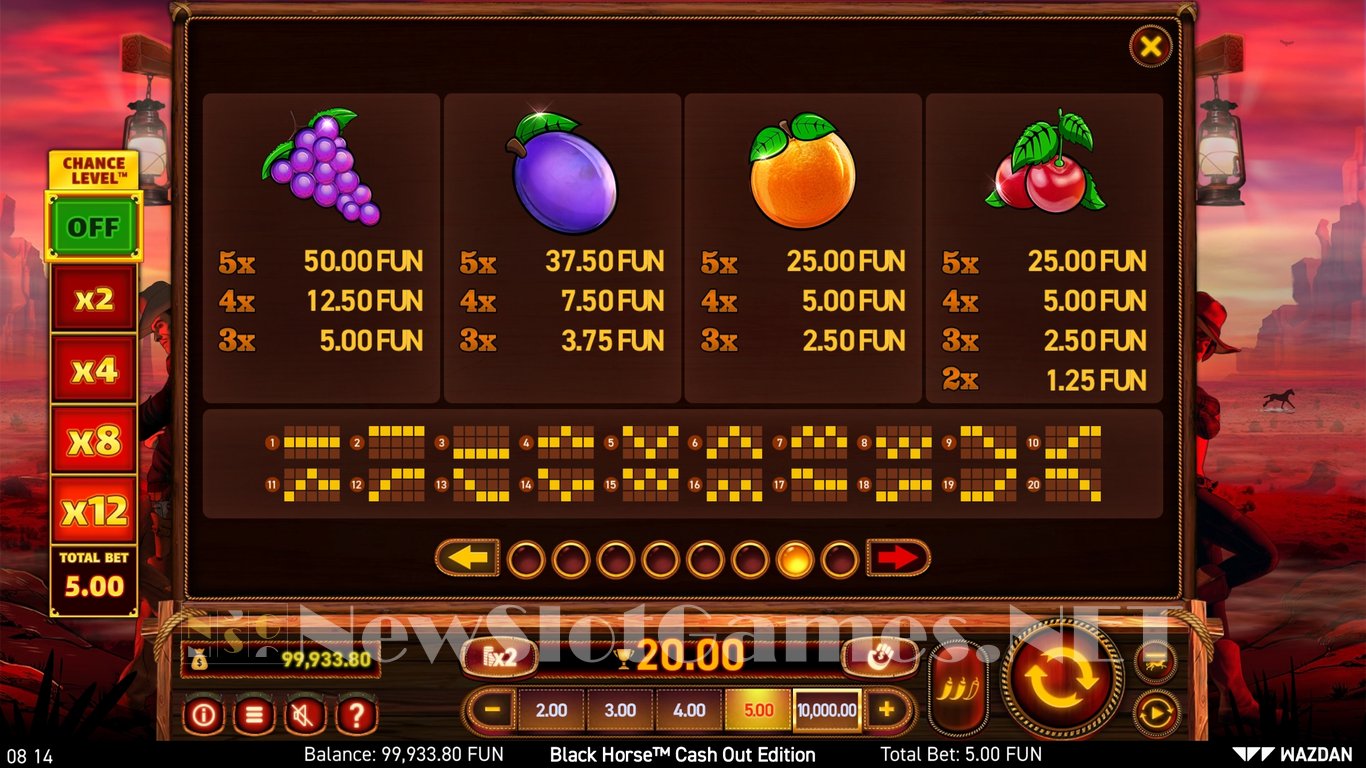 Black Horse™ Cash Out Edition Slot Slot Image in Demo - pic. 11