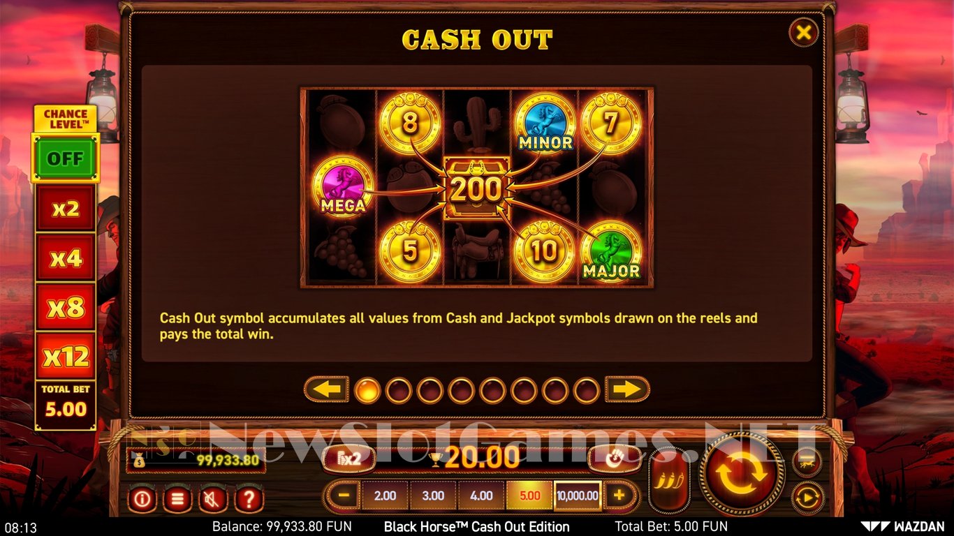 Black Horse™ Cash Out Edition Slot Slot Image in Demo - pic. 6