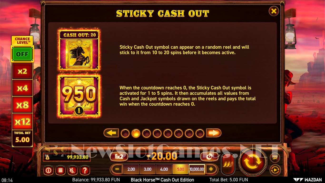 Black Horse™ Cash Out Edition Slot Slot Image in Demo - pic. 7