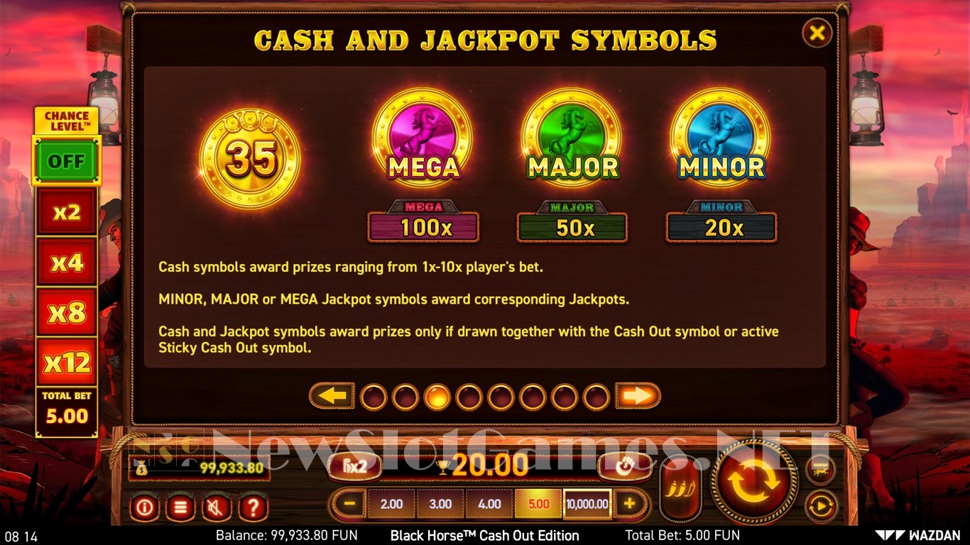 Black Horse™ Cash Out Edition Slot Slot Image in Demo - pic. 8