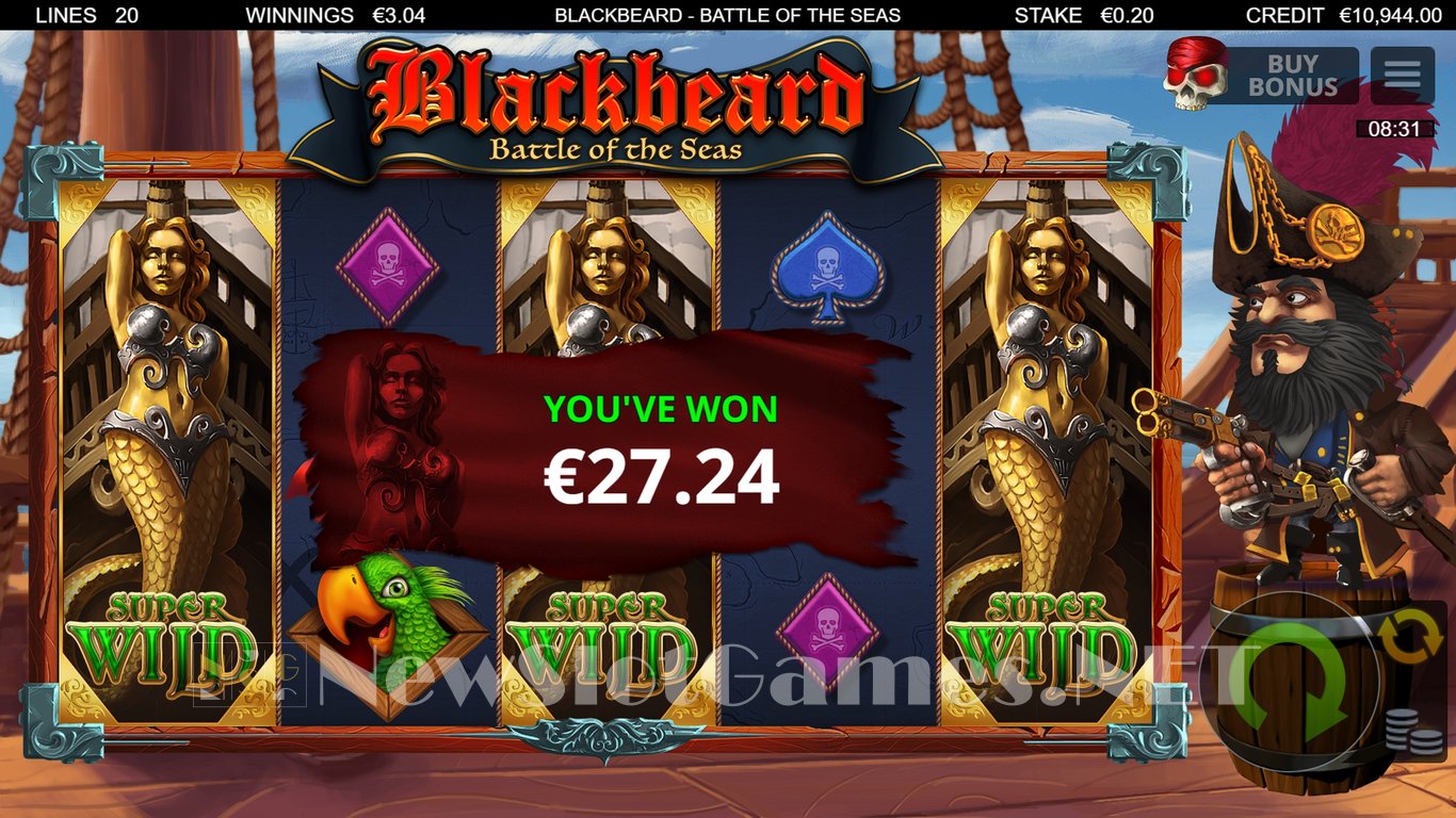 Blackbeard Battle Of The Seas Slot Slot Image in Demo - pic. 12