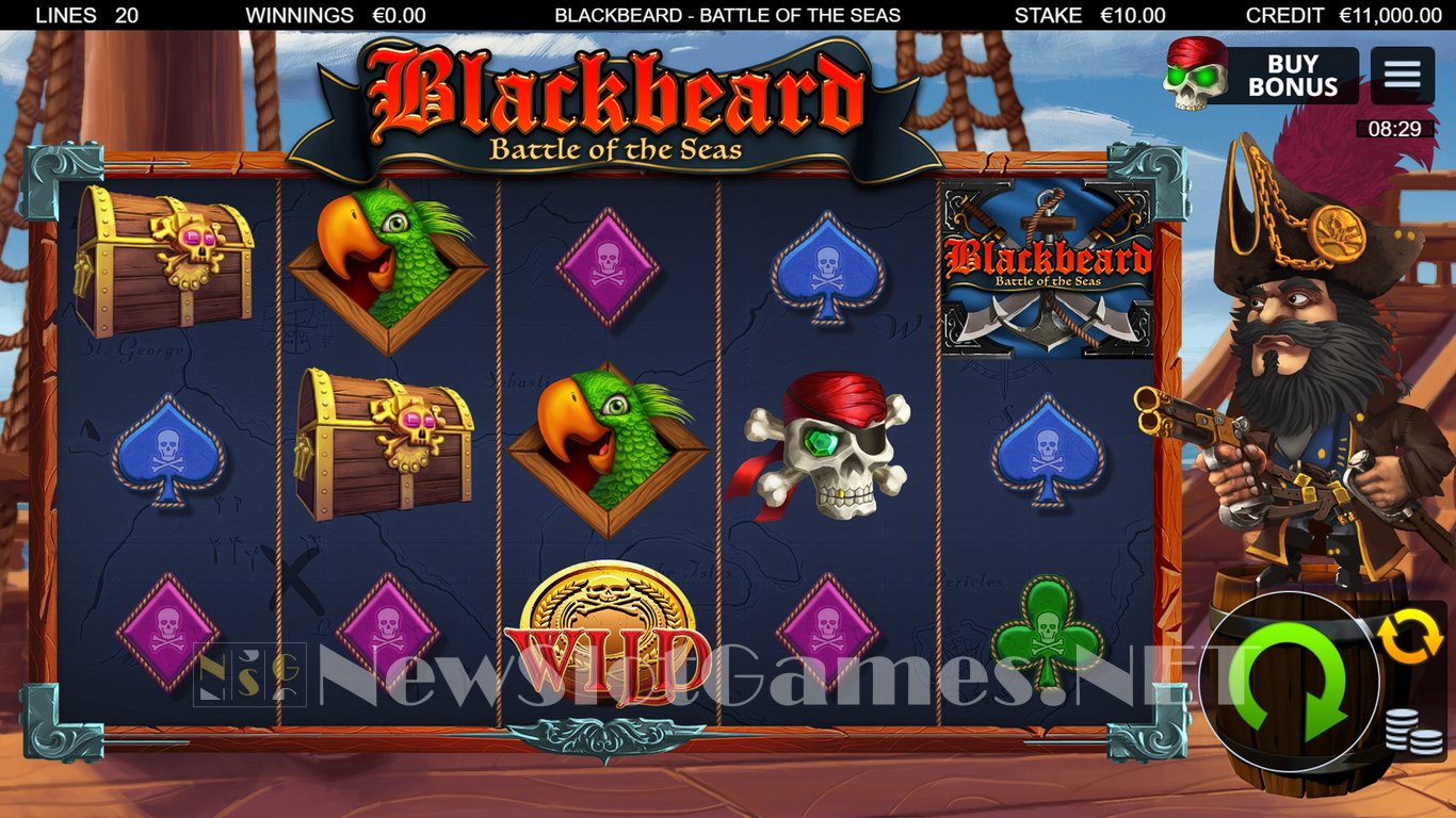 Blackbeard Battle Of The Seas Slot Slot Image in Demo - pic. 2