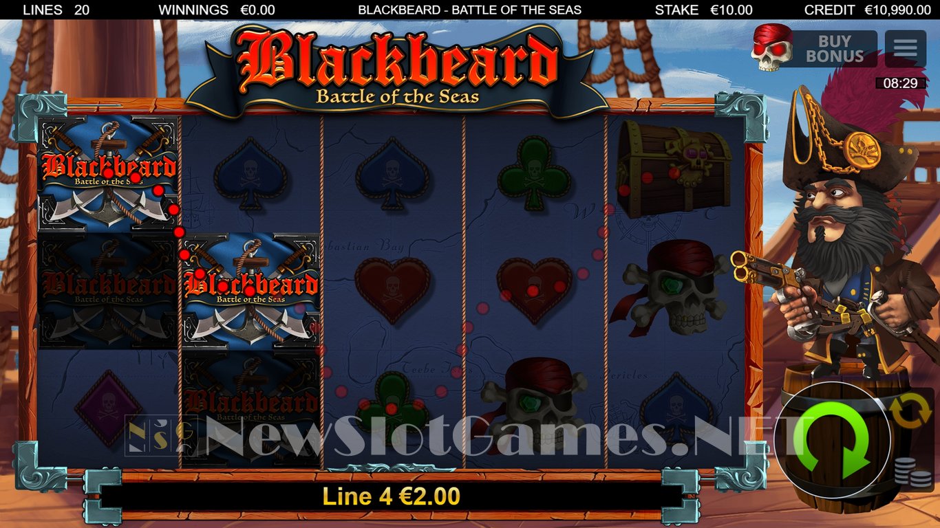 Blackbeard Battle Of The Seas Slot Slot Image in Demo - pic. 3