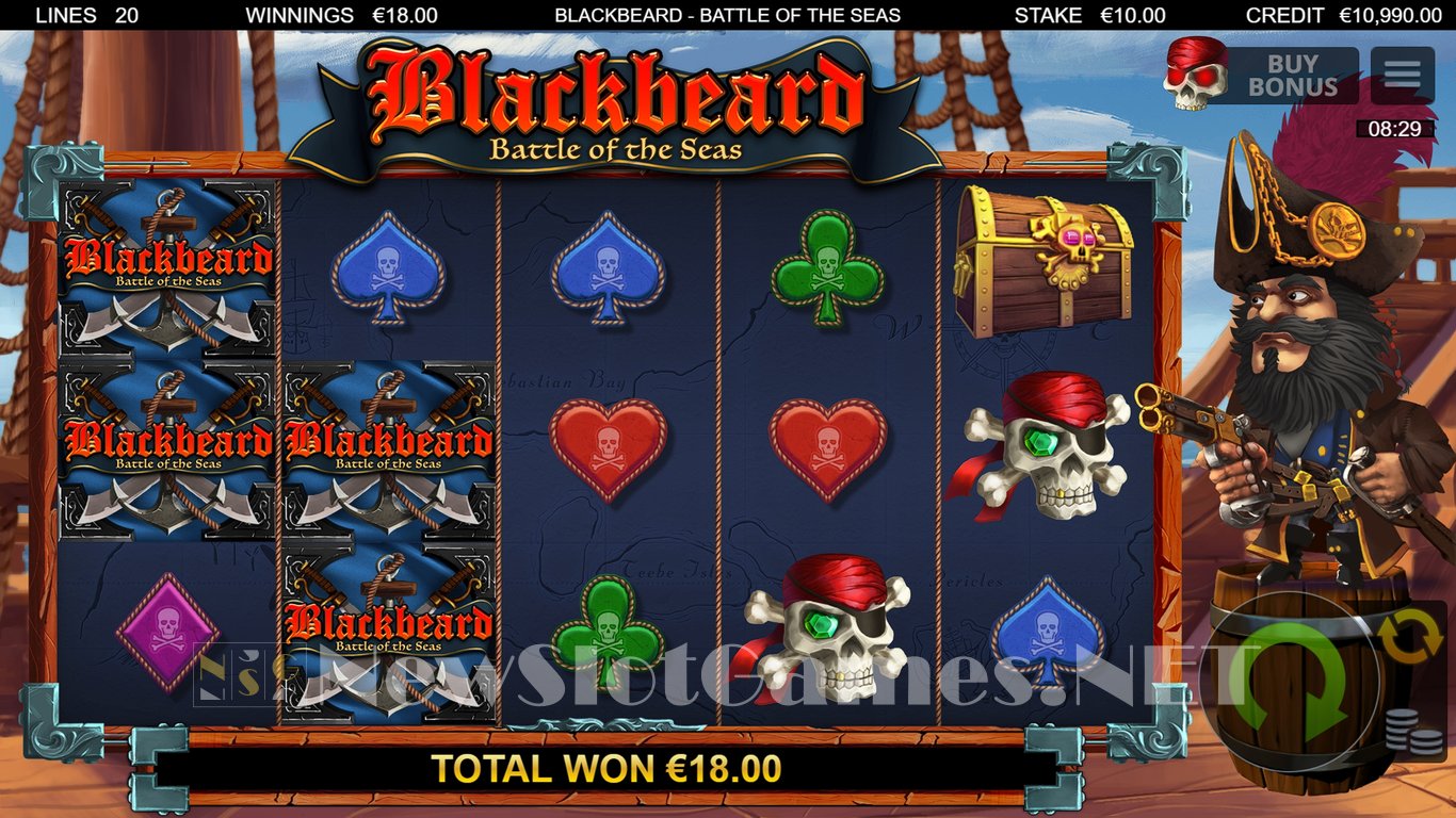 Blackbeard Battle Of The Seas Slot Slot Image in Demo - pic. 4