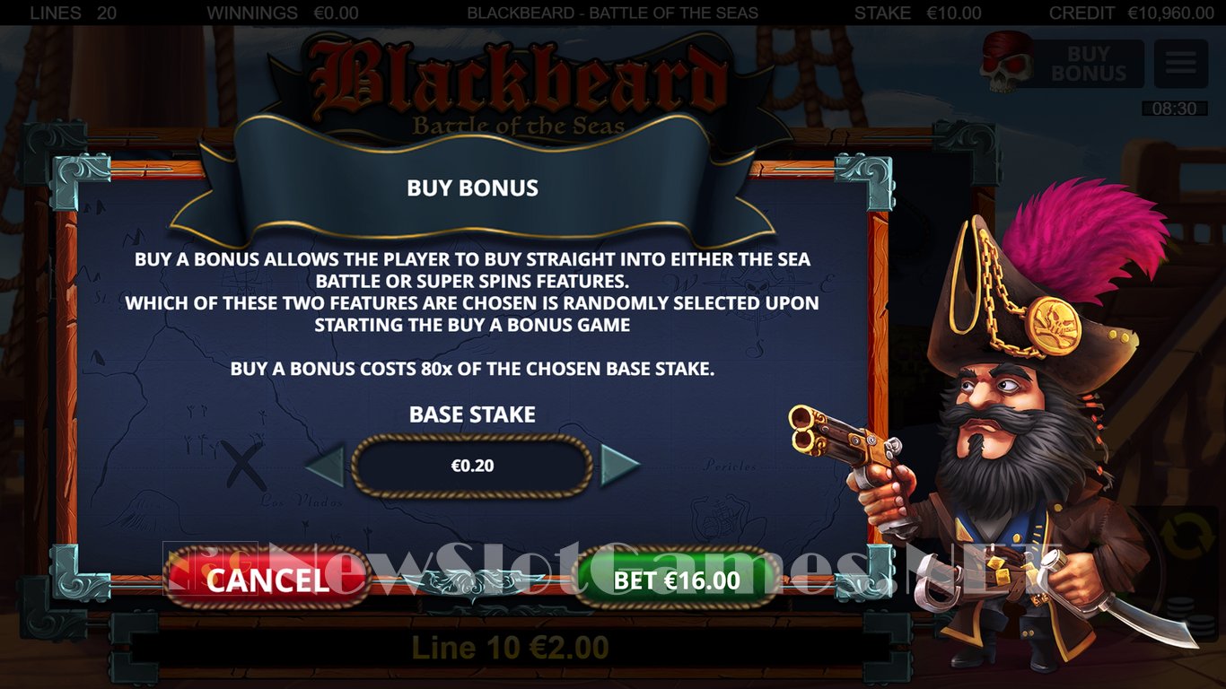 Blackbeard Battle Of The Seas Slot Slot Image in Demo - pic. 8
