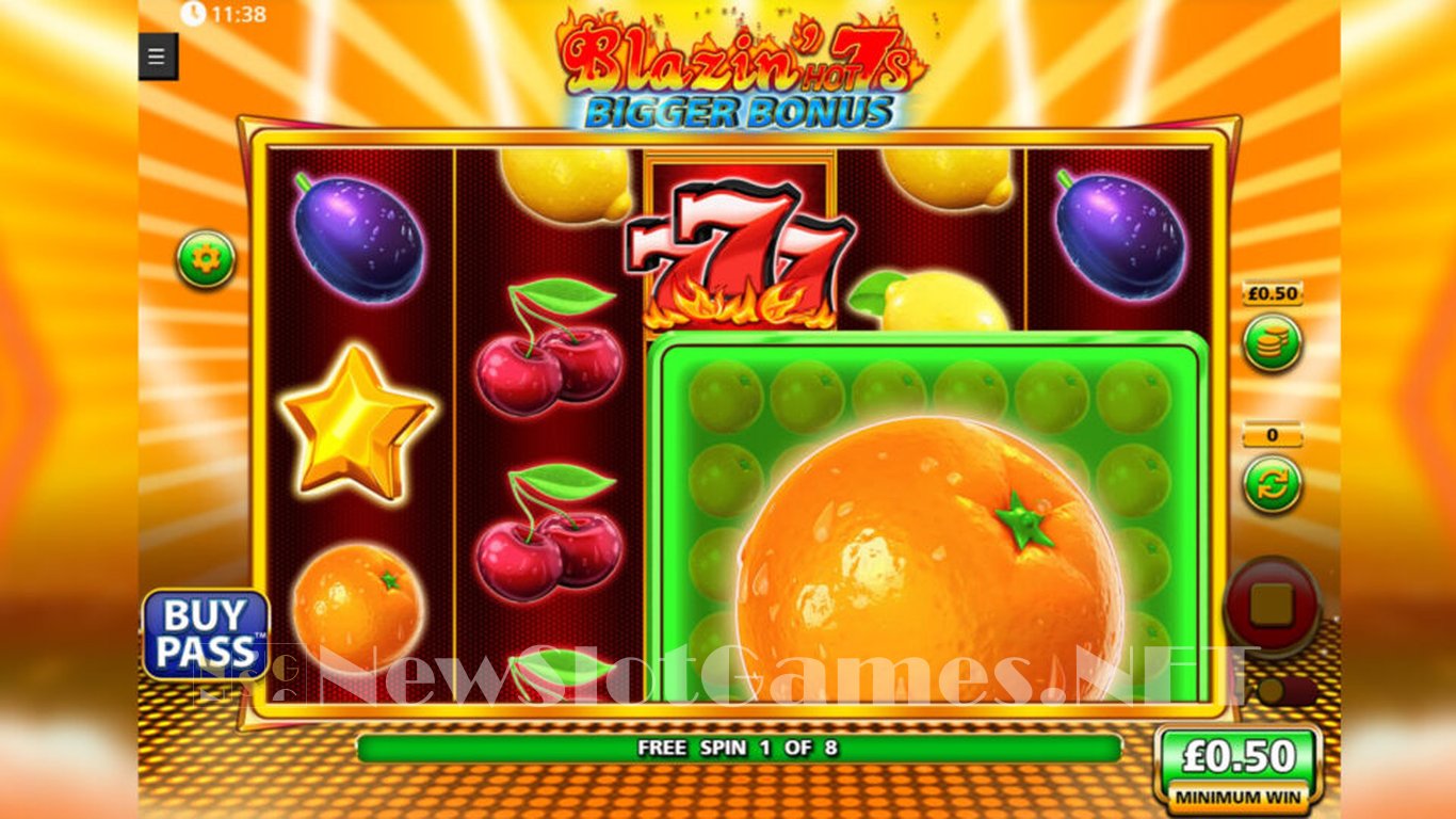 Blazin Hot 7s Bigger Bonus Slot Slot Image in Demo - pic. 3